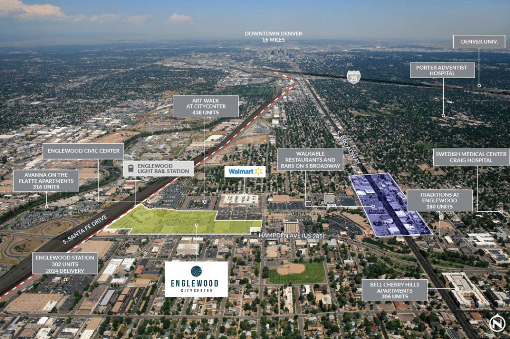 Englewood City Center development map