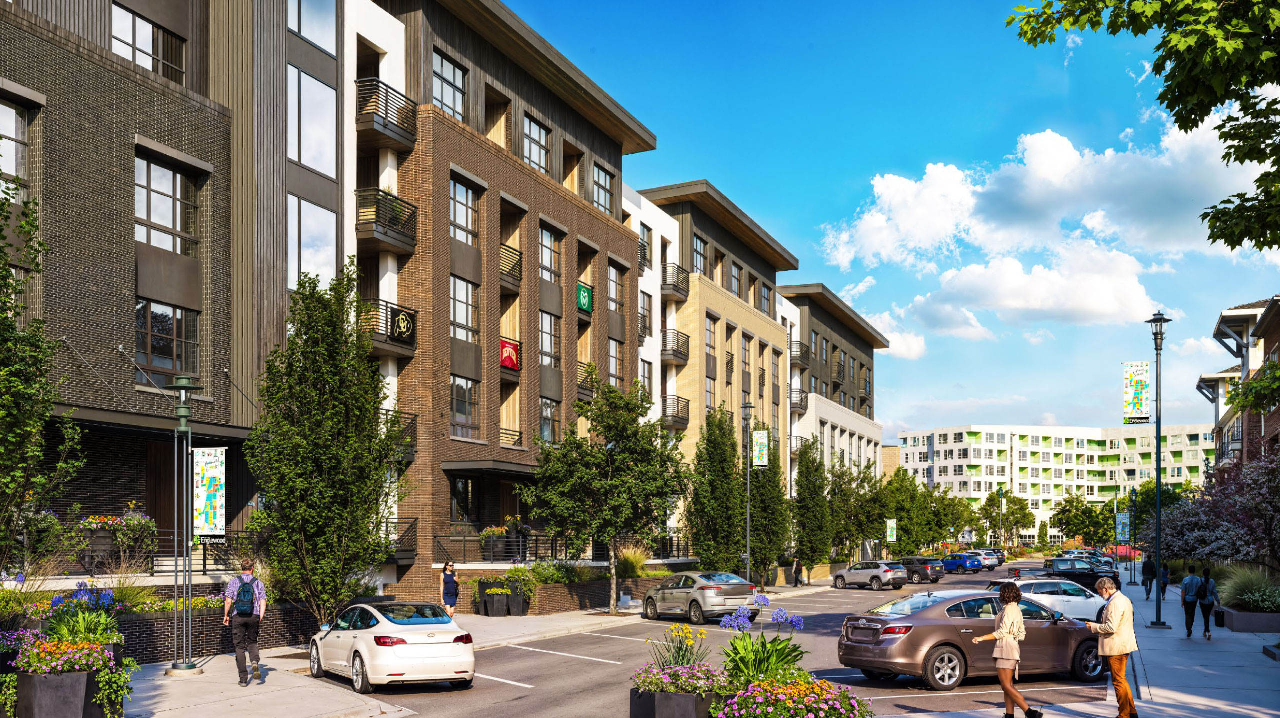 Englewood City Center concept plan rendering
